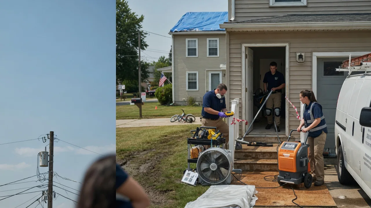 Water Damage Repair in Clare, IL near me